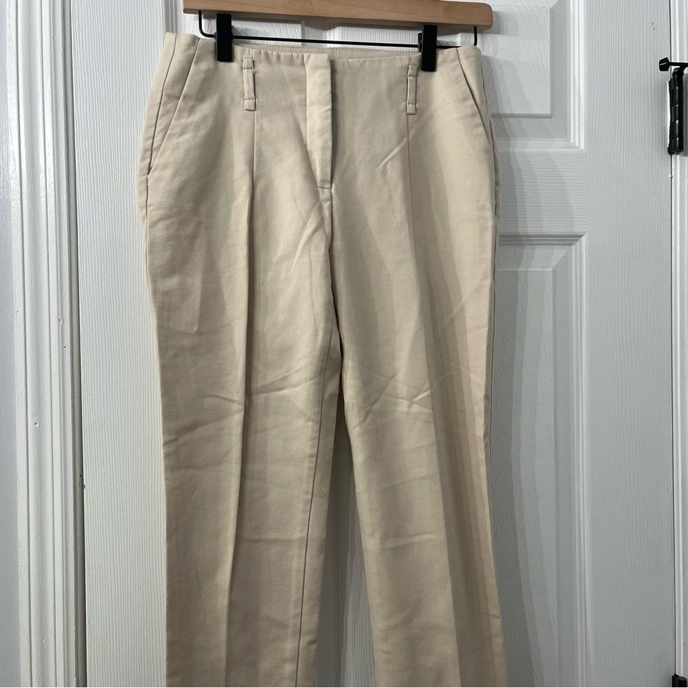 Zara basics cuffed trousers size 4